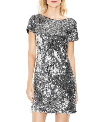 VINCE CAMUTO Sequined Shift Dress ...